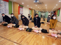 구민안전위한 심폐소생술 교육 실시