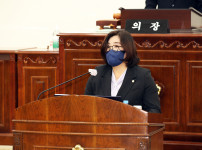 이명숙 의원,  구정질문 통해 원자력 안전 방어막 구축과 유소년 스포츠 활성화 촉구